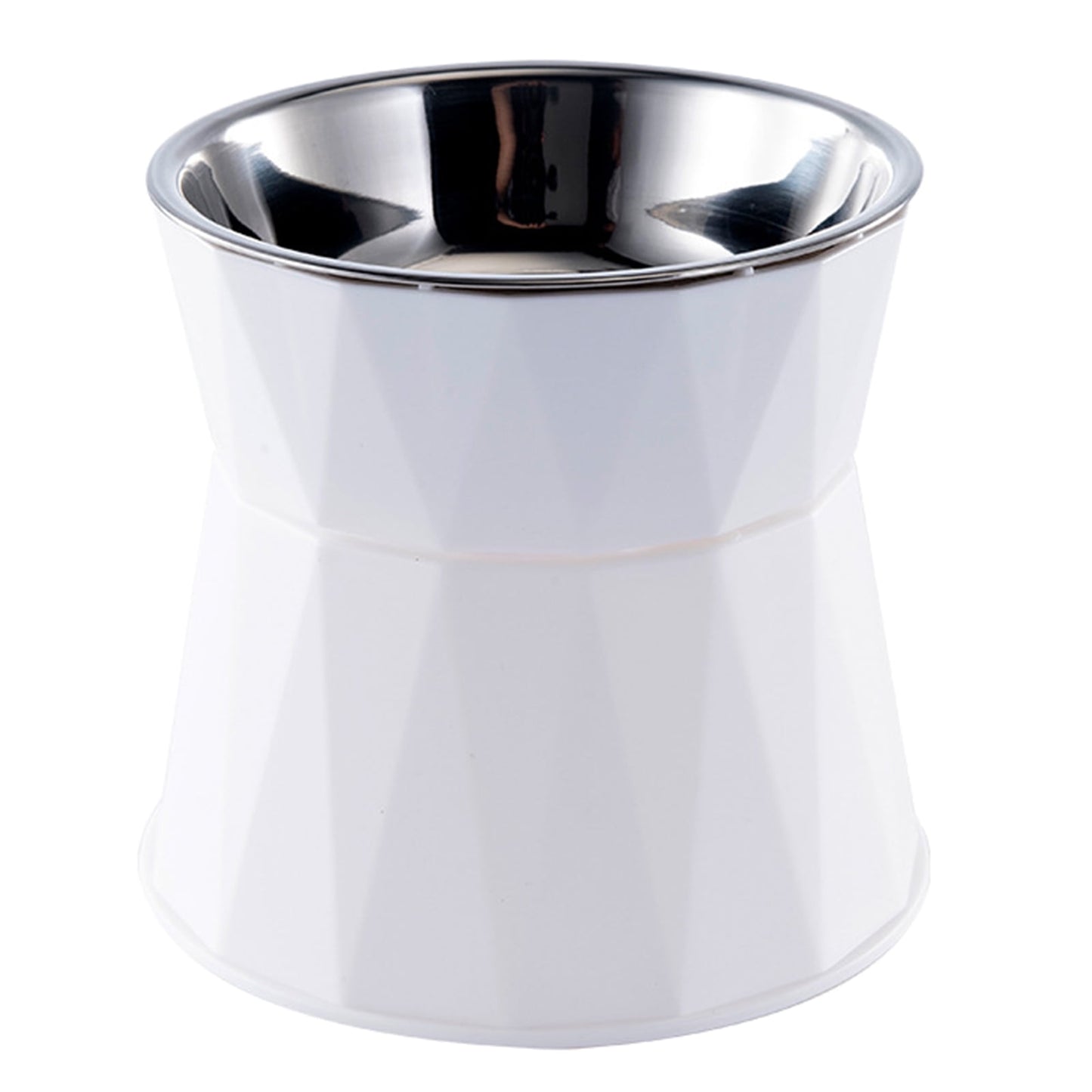 Dog Bowl Raised Cat Food Water Bowls with Detachable Elevated Stand Pet Stainless Steel Feeder Bowl No-Spill Anti Slip