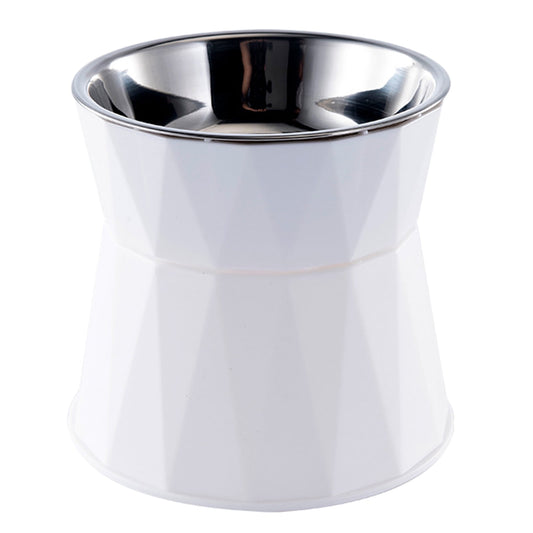 Dog Bowl Raised Cat Food Water Bowls with Detachable Elevated Stand Pet Stainless Steel Feeder Bowl No-Spill Anti Slip